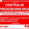 Najava: Centralni predizborni skup SDP-a u Zavidovićima