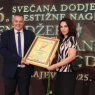 Elvir Ajanović dobitnik prestižne nagrade „Evropski najmenadžer 2025“, ZEPS-u nagrada „Najbrend“