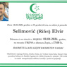 VELIKA TUGA: Preminuo Elvir Selimović u 49. godini života