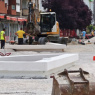 Trg Alije Izetbegovića poprima svoj novi izgled, radovi bi mogli biti završeni prije planiranog roka