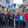 Bećirović nije sam: Centrom Zenice s njim šetali Konaković, Isaci, Kasumović…